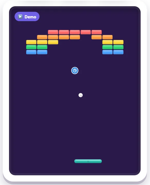 Brick Bop game board