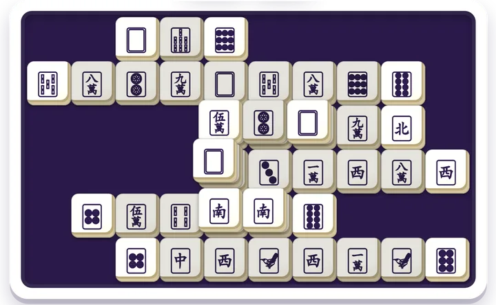 Mahjong Solitaire — Puzzle game board