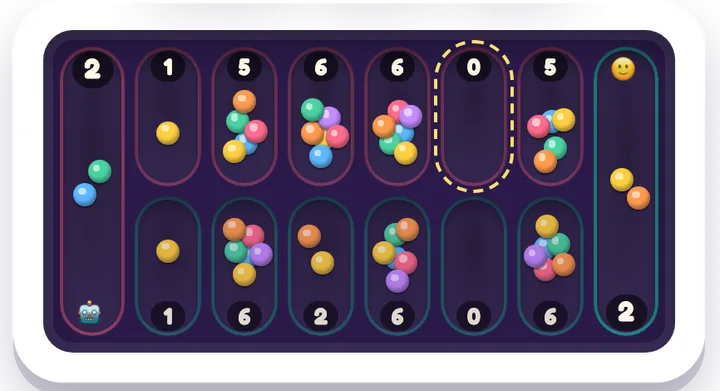 Mancala — Da tavolo game board